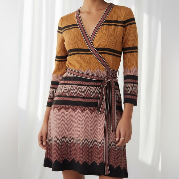 Max Studio Jackets & Blazers - Max Studio Mustard Wrap Duster Cover Soft Stretchy Size Medium